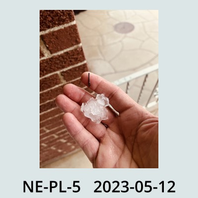 Hail Obs Photo