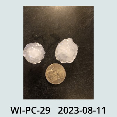 Hail Obs Photo
