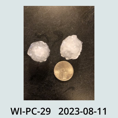 Hail Obs Photo