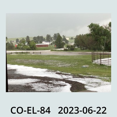 Hail Obs Photo