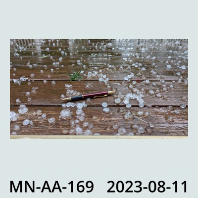 Hail Obs Photo