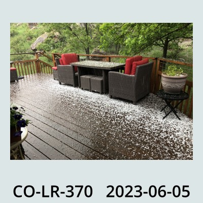 Hail Obs Photo