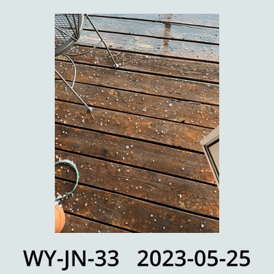 Hail Obs Photo