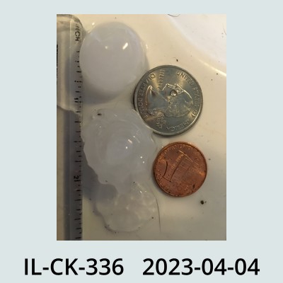 Hail Obs Photo