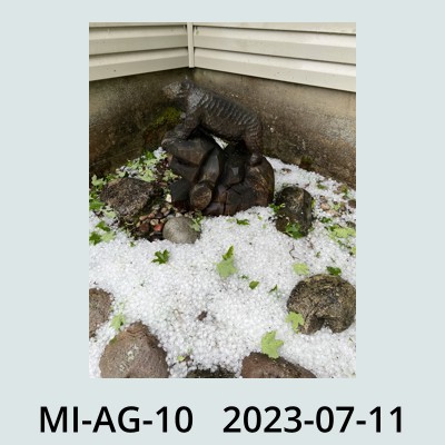 Hail Obs Photo