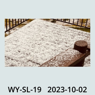 Hail Obs Photo