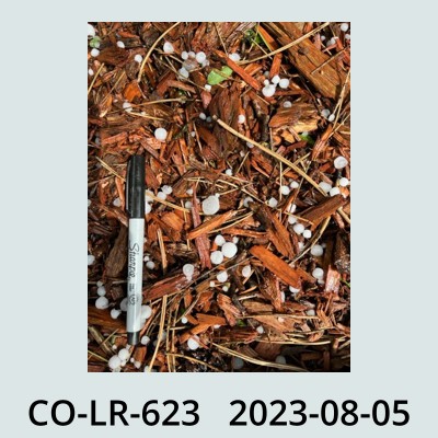 Hail Obs Photo