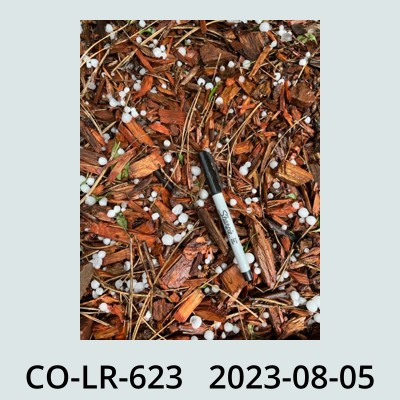 Hail Obs Photo