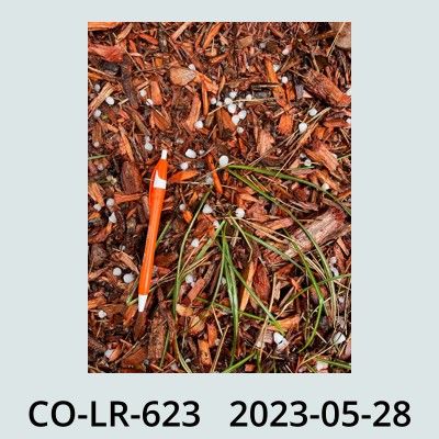Hail Obs Photo