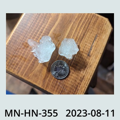 Hail Obs Photo