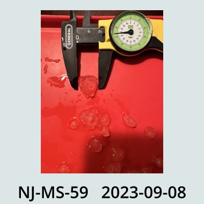 Hail Obs Photo