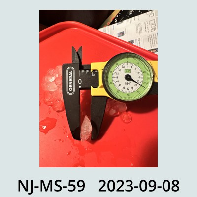 Hail Obs Photo