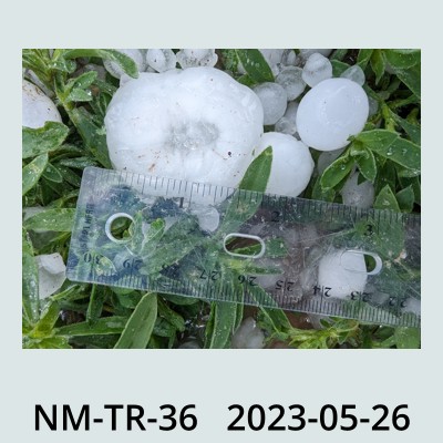 Hail Obs Photo
