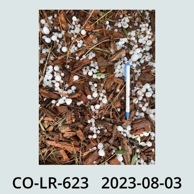 Hail Obs Photo