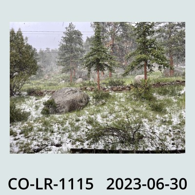 Hail Obs Photo