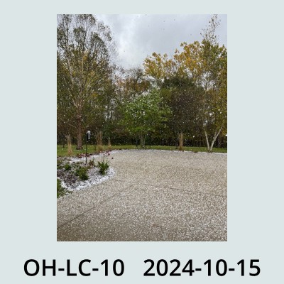 Hail Obs Photo