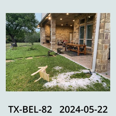 Hail Obs Photo