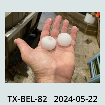 Hail Obs Photo