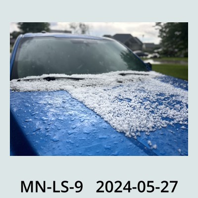 Hail Obs Photo