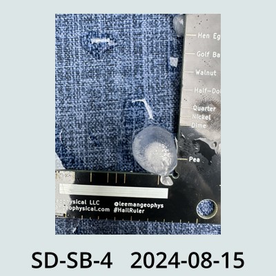 Hail Obs Photo