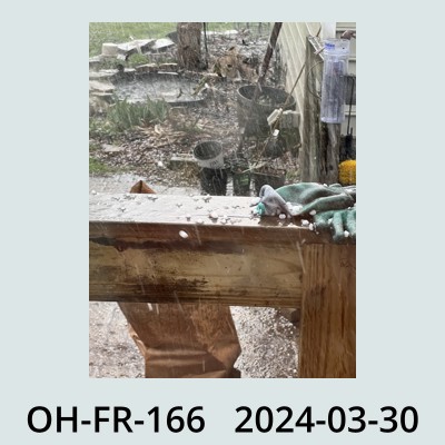 Hail Obs Photo