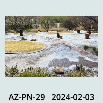 Hail Obs Photo