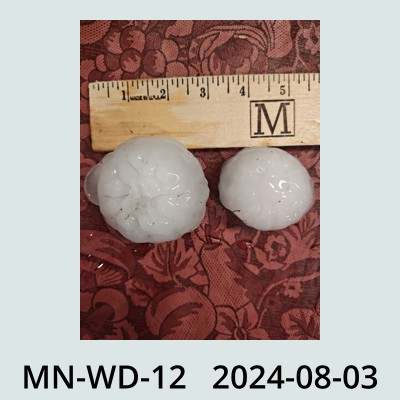 Hail Obs Photo