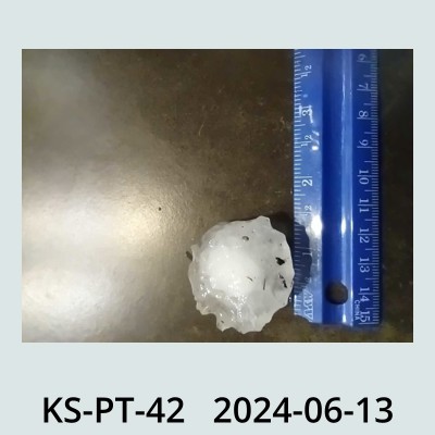 Hail Obs Photo