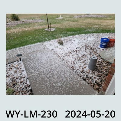 Hail Obs Photo