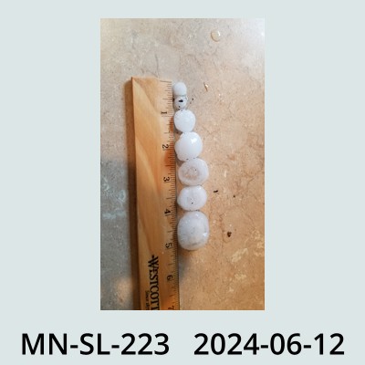 Hail Obs Photo