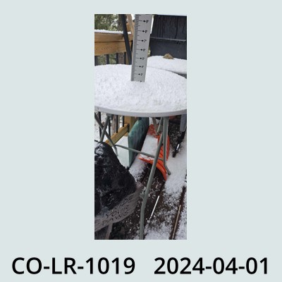 Hail Obs Photo