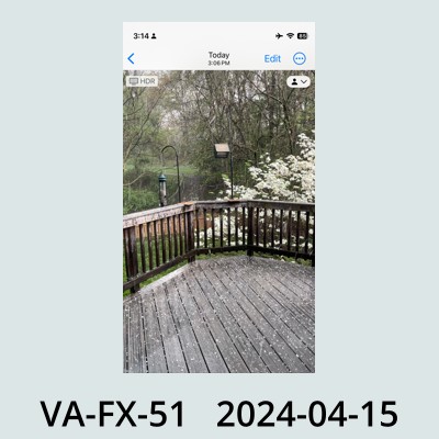 Hail Obs Photo