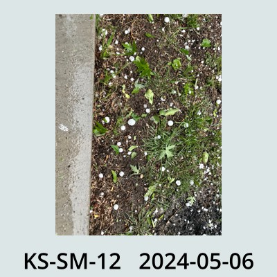 Hail Obs Photo