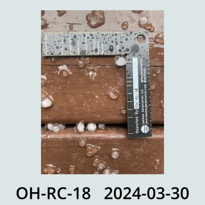 Hail Obs Photo