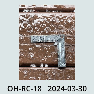 Hail Obs Photo
