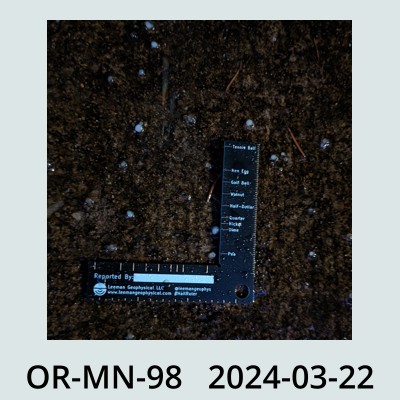 Hail Obs Photo