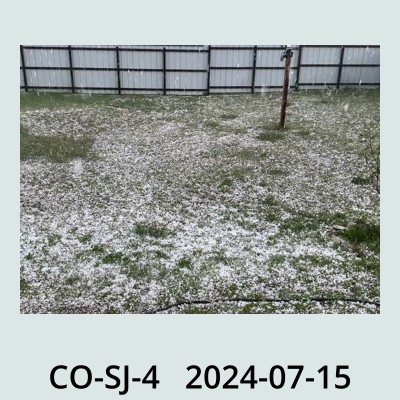 Hail Obs Photo
