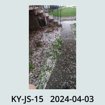 Hail Obs Photo