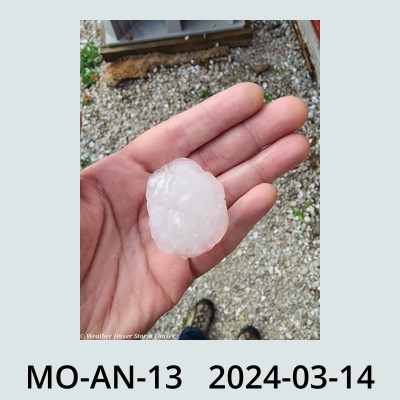 Hail Obs Photo