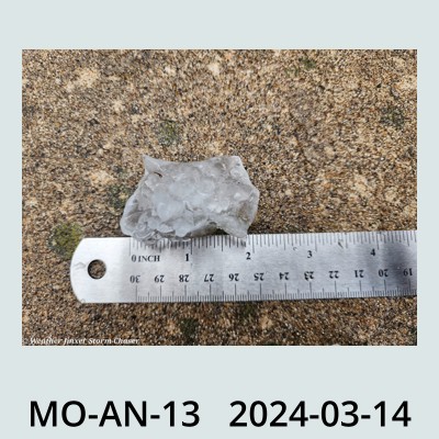 Hail Obs Photo