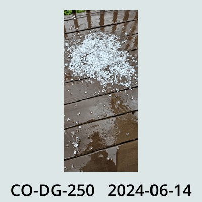 Hail Obs Photo