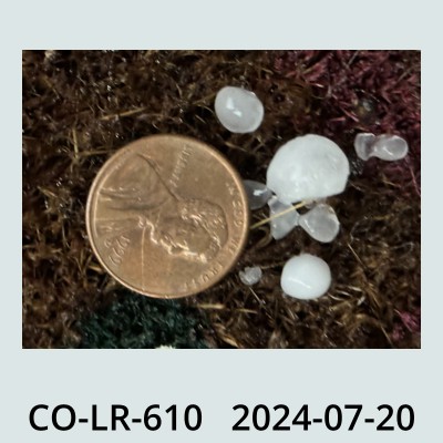Hail Obs Photo