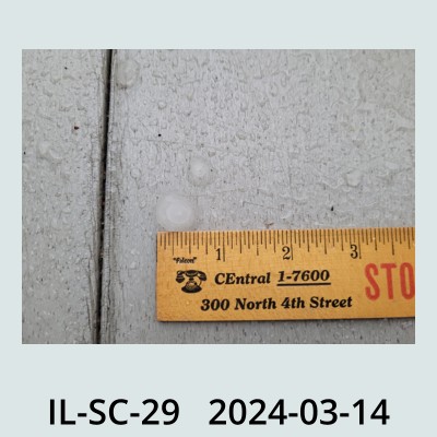 Hail Obs Photo