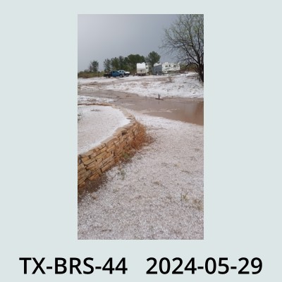 Hail Obs Photo