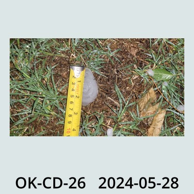 Hail Obs Photo