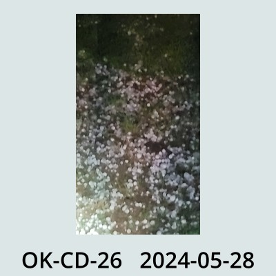 Hail Obs Photo