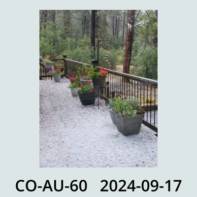Hail Obs Photo