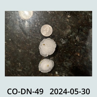 Hail Obs Photo