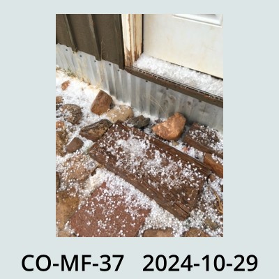 Hail Obs Photo