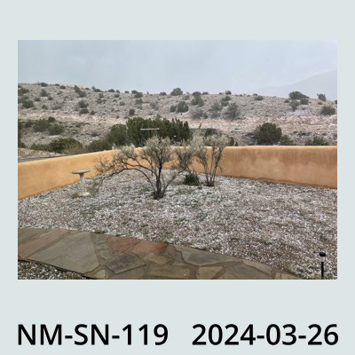 Hail Obs Photo